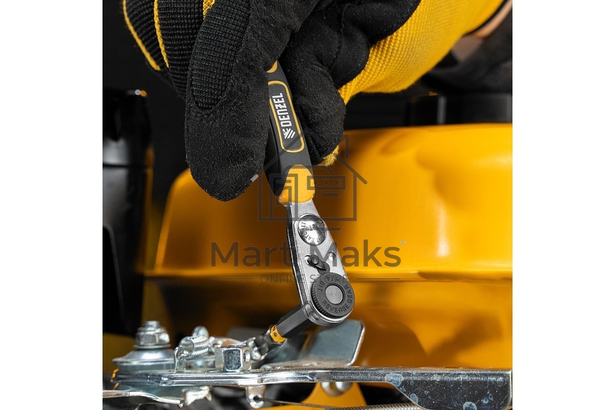 Ключ-трещотка для бит Denzel 1/4