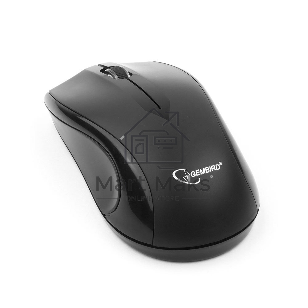 Мышь беспроводная Gembird MUSW-320 черный, 1000 dpi, радиоканал, USB, кнопки - 3 Мышь беспроводная Gembird MUSW-320 черный, 1000 dpi, радиоканал, USB, кнопки - 3