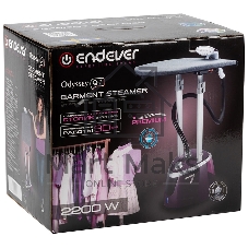 Отпариватель Endever Odyssey Q-7 сливовый, 2200 Вт, 85 г/мин, 2800 мл