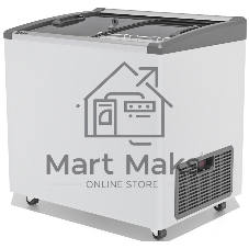 Морозильный ларь FROSTOR GELLAR FG 250 E, белый/серый, 240л, 2 корзины