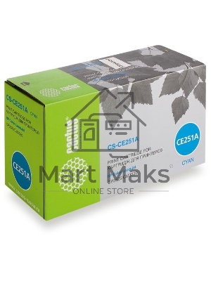 Картридж лазерный Cactus CS-CE251A голубой (7000 стр.) для HP Сolor LaserJet CP3525/CM3530