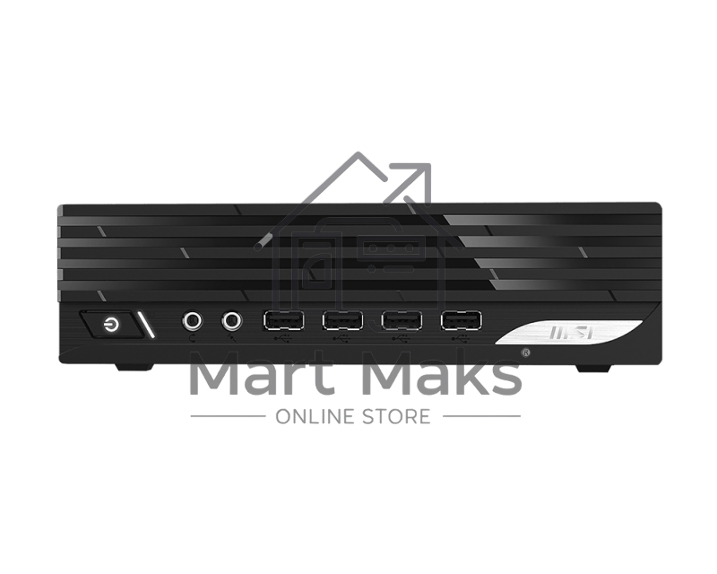 Неттоп MSI PRO DP21 13M-607RU black (Pen G7400/4Gb/128Gb SSD/noDVD/VGA int/GbitEth/WiFi/BT/W11Pro) (9S6-B0A421-666)