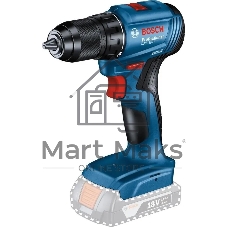 Дрель-шуруповерт Bosch GSR 185-LI Аккумуляторная, 18В, Без АКБ и ЗУ, Кейс