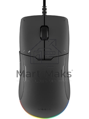 Мышь проводная Xiaomi Gaming Mouse Lite черный, 6200 dpi, USB, кнопки - 5