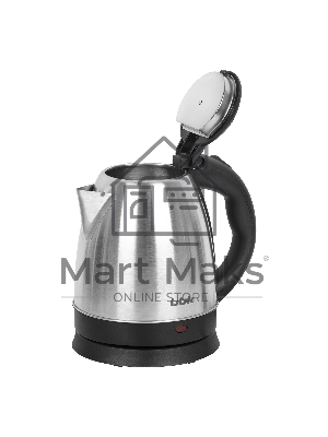 Чайник электрический BBK EK1503S черный/нержавеющая сталь