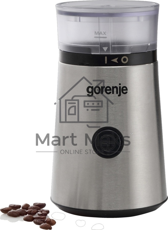 Кофемолка Gorenje SMK150E 150Вт сист.помол.:одинарный нож вместим.:60гр серебристый