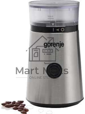 Кофемолка Gorenje SMK150E 150Вт сист.помол.:одинарный нож вместим.:60гр серебристый
