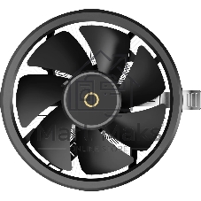 Кулер для процессора CPU Cooler Ocypus Beta A10 BK (75W, 3-pin, 67mm, Al, 1x124mm, 40CFM, 29.5dBA, 2000RPM, S: 1851/1700/115X/1200, AM5/AM4, black)