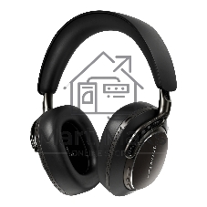 Беспроводные/проводные наушники Bowers & Wilkins Px8 S2 Black, полноразмерные, Bluetooth + проводной, активное шумоподавление, до 30 ч