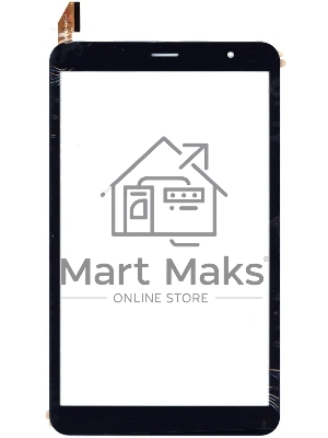 Сенсорное стекло (тачскрин) для Prestigio Grace 3738 3G, черное