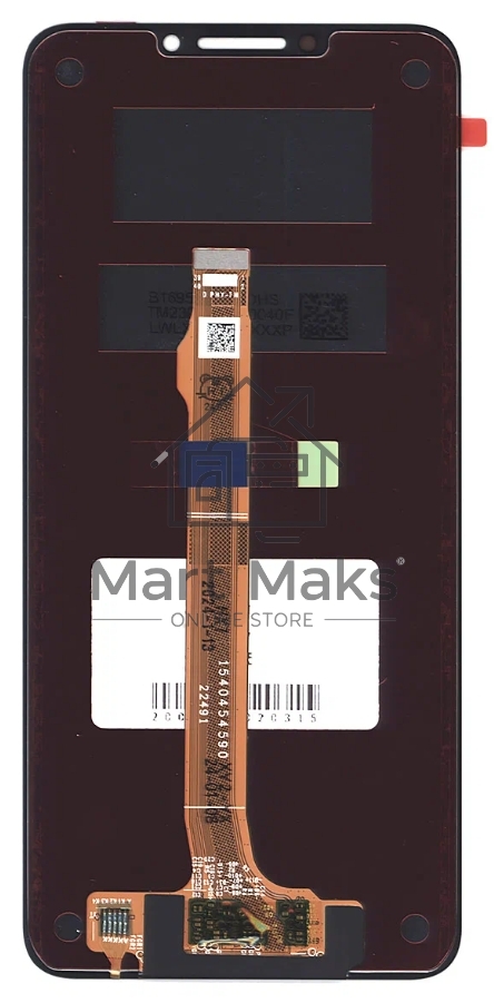 Дисплей для Huawei Nova Y91 в сборе с тачскрином, черный orig lcd