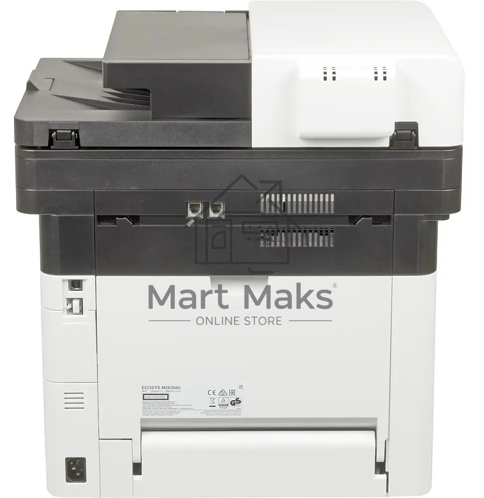 МФУ лазерный Kyocera Ecosys M2635DN (1102S13NL0), A4, ч/б, печ. до 35 стр/мин., скан. до 40 стр/мин. (ч/б) 23 стр/мин. (цвет), 1200 x 1200 dpi (печать) 600x600dpi (скан.), USB, RJ-45