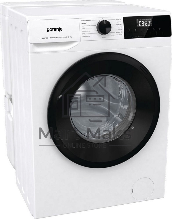 Стиральная машина Gorenje W1NHPI60SCSIRV белый загр. фронтальная макс.: 6 кг 1400об/мин класс: А