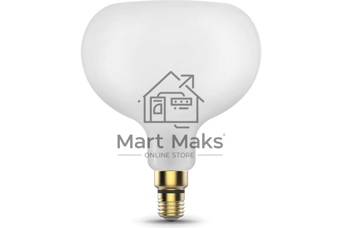 Лампа GAUSS Filament А190 10W 890lm 4100К Е27 milky диммируемая LED