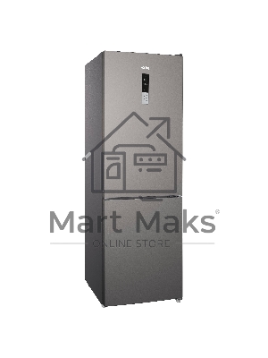 Холодильник Korting KNFC 61869 X нержавеющая сталь двухкамерный 223/94л морозилка снизу, No Frost