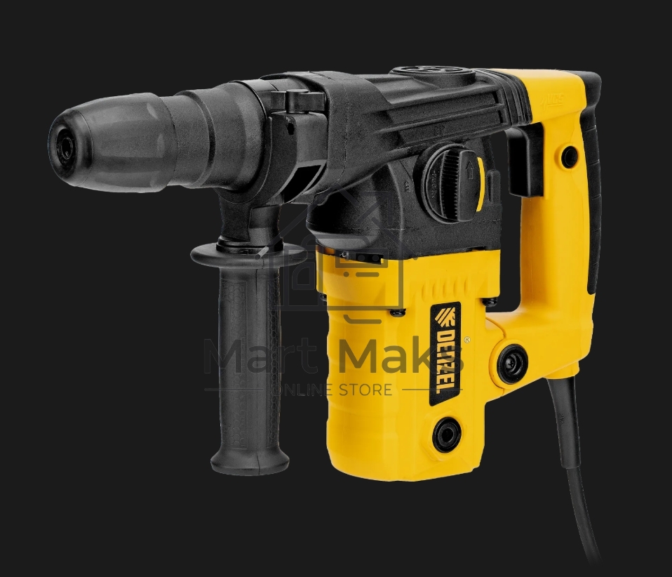 Перфоратор Denzel RHVB-1100-26, SDS-plus, 1100 Вт, 4 Дж, от сети