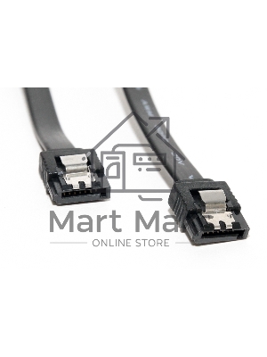 Кабель 5bites Кабель SATA3-7PL45S Serial ATA V3.0, 6Gbит/с, защелка, 0.45м