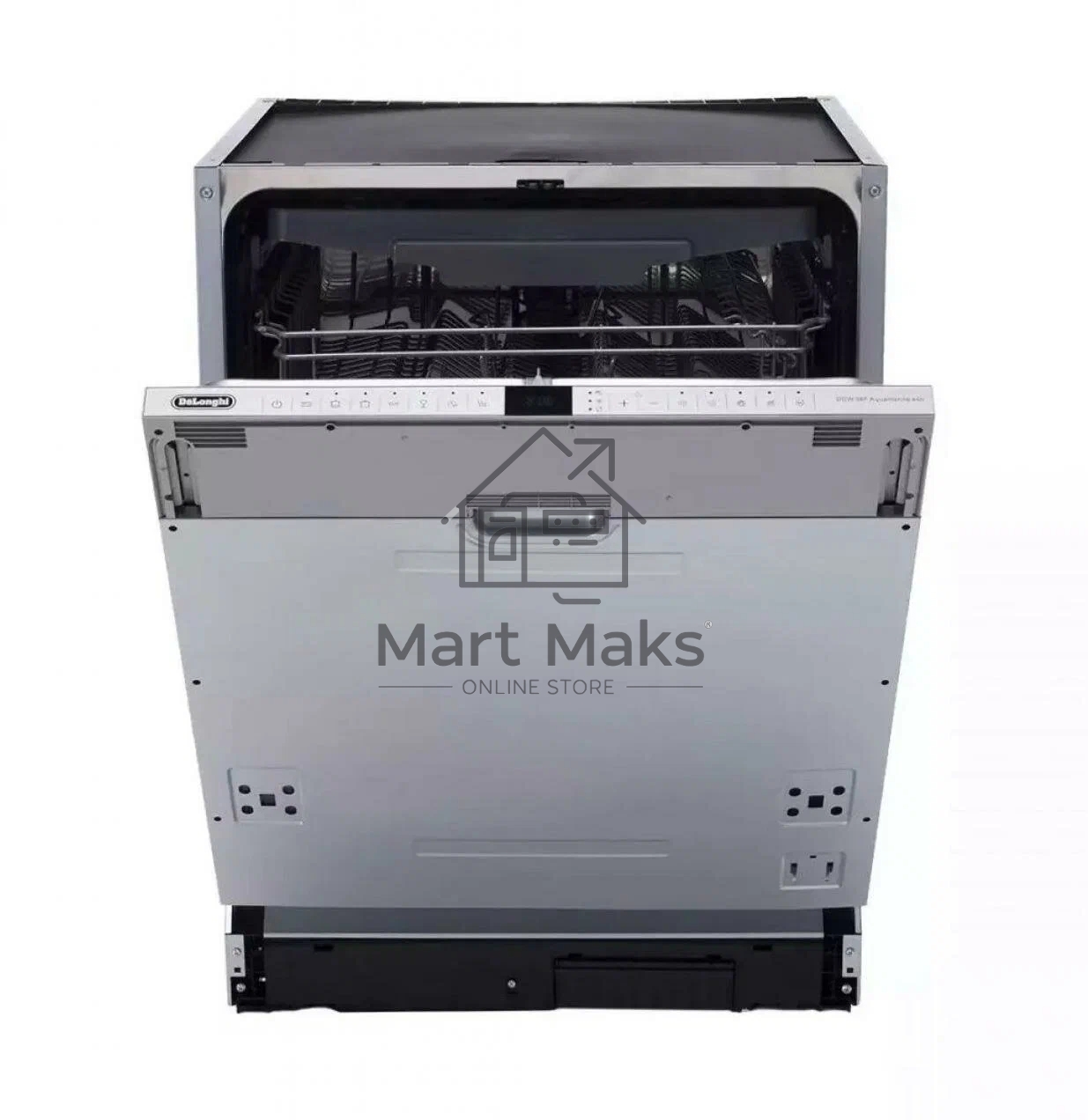 Встраиваемая посудомоечная машина DeLonghi DDW08F Aquamarine eco, серебристый, 59.8 см, 14 компл., 44 дБ, класс A+++