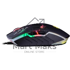 Мышь проводная A4Tech Bloody A60A черный, 6200 dpi, USB Type-A, кнопки - 8