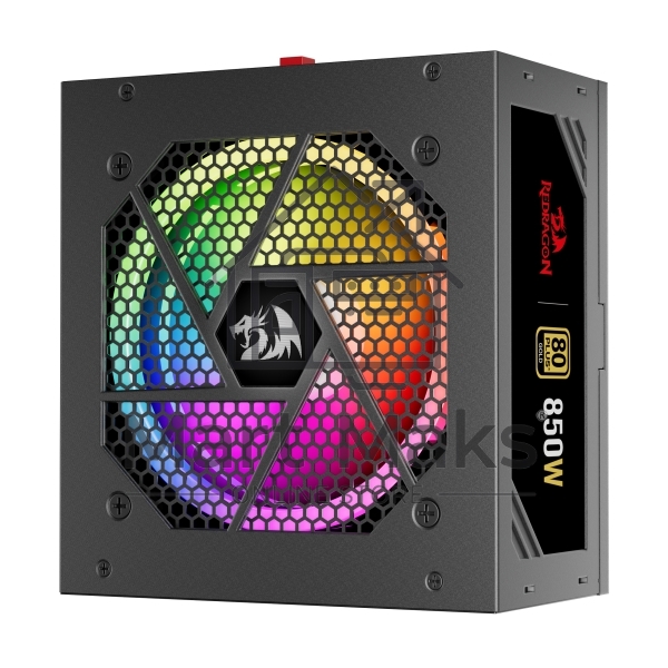 Блок питания для ПК Redragon RGPS-850W 850Вт, модульный, 80+Gold,RGB