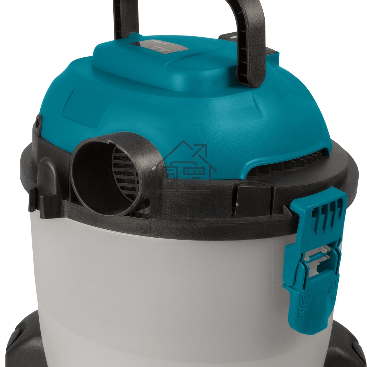 Строительный пылесос Bort BSS-1215-Aqua (93410891) серый, 250/1250 Вт, уборка сухая/влажная, пылесборник контейнер, 15 л