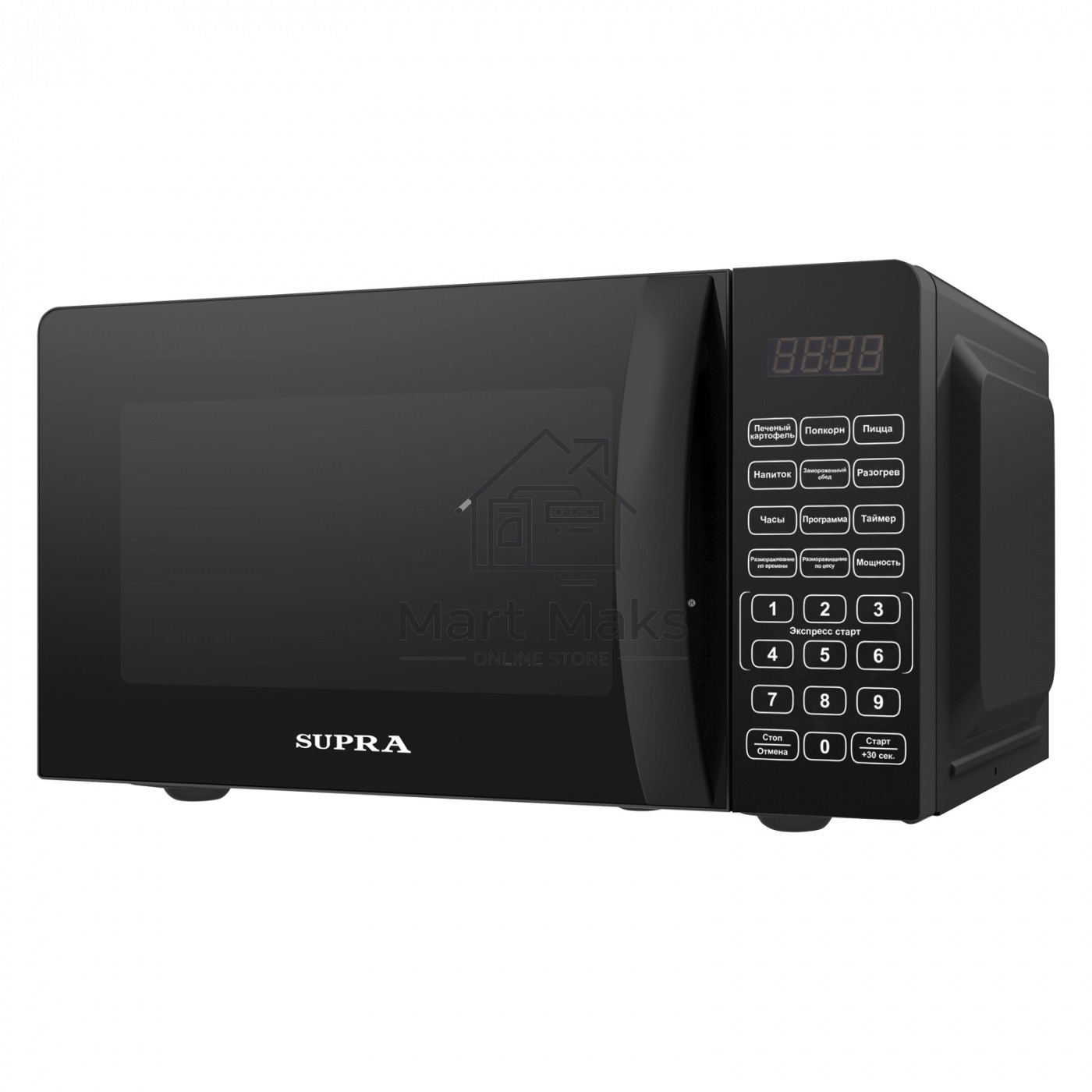Микроволновая печь Supra 20SB25, 700Вт, 20л, черный