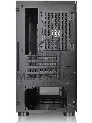 Компьютерный корпус Thermaltake V150 TG CA-1R1-00S1WN-00 Black/Win/SPCC/Tempered Glass*2/ 120мм Standard Fan*1