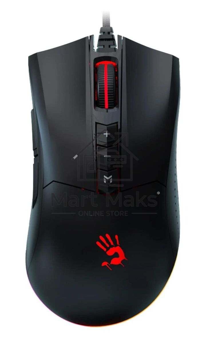 Мышь проводная A4Tech Bloody ES9 Pro черный, 16000 dpi, USB, кнопки - 8