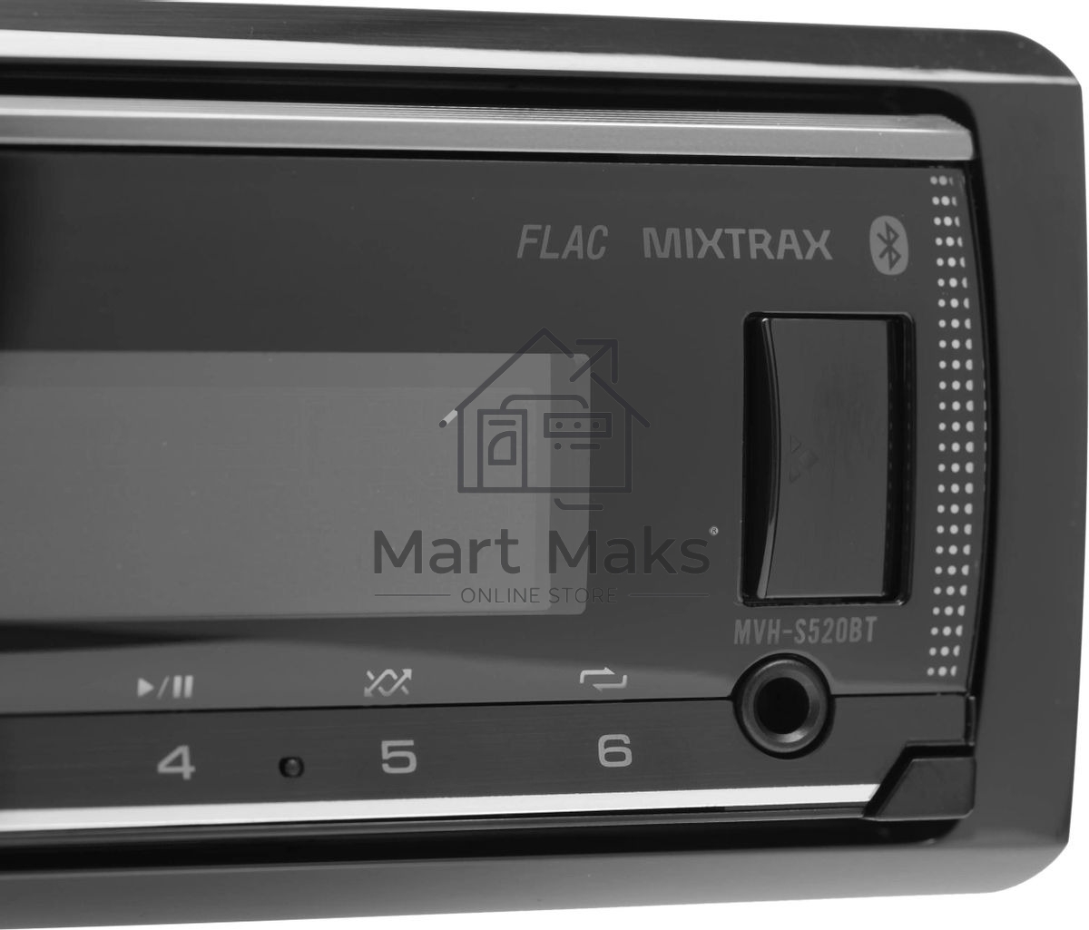 Автомагнитола Pioneer MVH-S520BT 1DIN 4x50Вт
