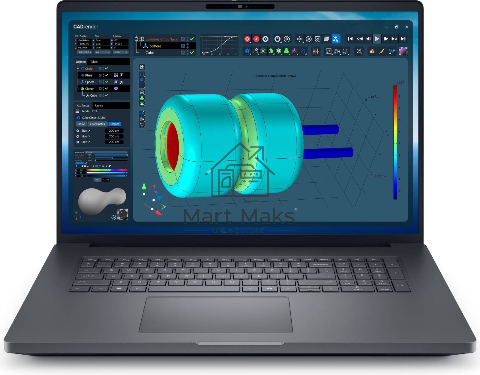 Ноутбук Dell Pro Max 18 Plus MB18250 Core Ultra7 265HX 18
