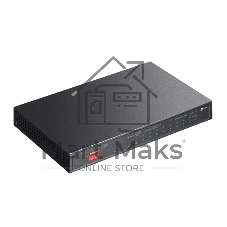 Сетевой коммутатор TP-LINK 1xSFP 1xRJ45 Количество портов PoE+ 6 123 Вт TL-SG1210PP