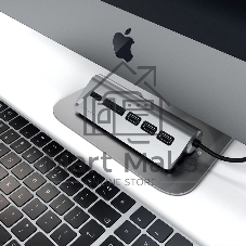 Док-станция Satechi ST-TCHCRM, USB Type-C, USB 3.0/Micro/SD, USB Type-C