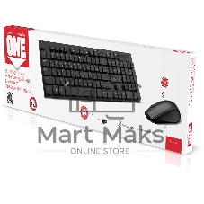 Комплект клавиатура+мышь Smartbuy серия ONE 400AG черный (SBC400AGK) /10.  