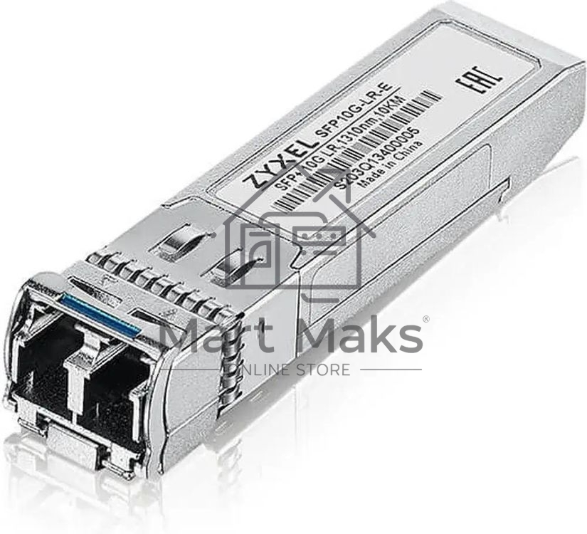 Трансивер ZYXEL SFP10G-LR-E, SFP transceiver single mode, SFP +, Duplex LC, 1310nm, 10 km
