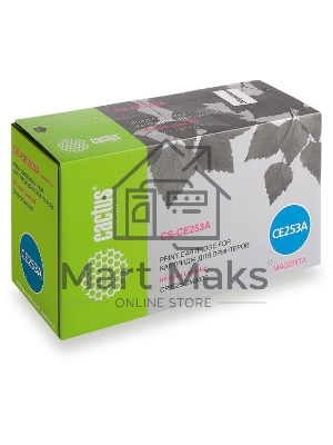 Картридж лазерный Cactus CS-CE253A пурпурный (7000 стр.) для HP Сolor LaserJet CP3525/CM3530