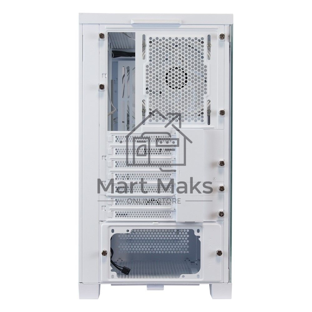 Компьютерный корпус ACD Lagrange; ATX, White, FANS: 120mm ARGB: 3 Top + 1 Rear + HUB. Drive bay int: 3x3,5