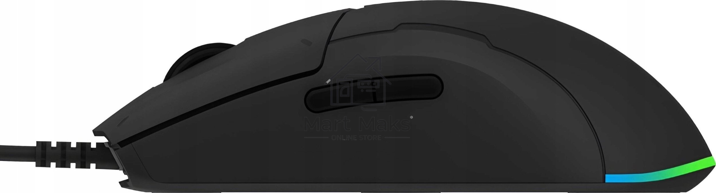 Мышь проводная Xiaomi Gaming Mouse Lite черный, 6200 dpi, USB, кнопки - 5