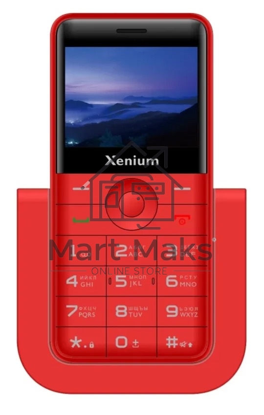 Мобильный телефон Xenium X700 красный