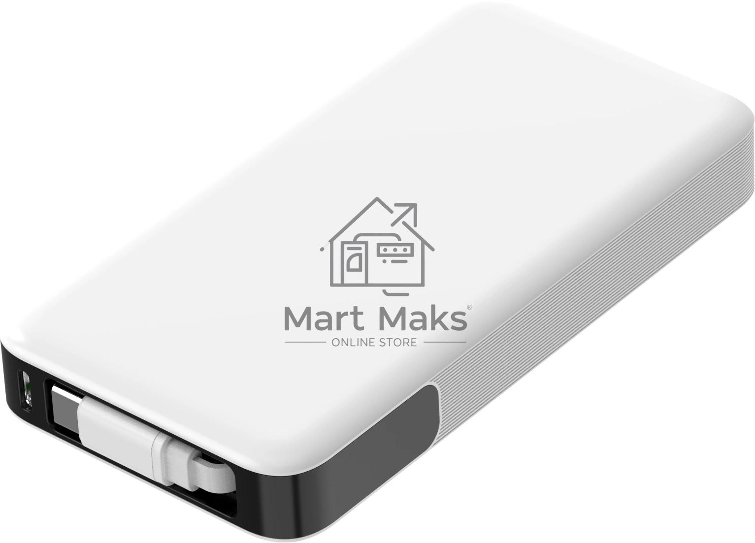 Портативный аккумулятор Cactus CS-PBFSPA-10000 10000mAh 22.5W 4.5A 2xUSB-C белый