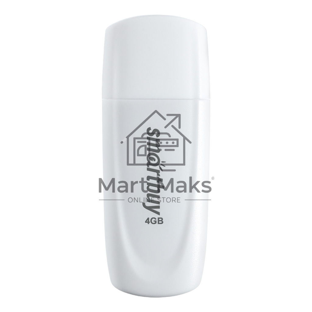 Флешка USB R/W SmartBuy R/W Scout White (SB004GB2SCW), 4Gb, USB 2.0, R/W 10/7, белый