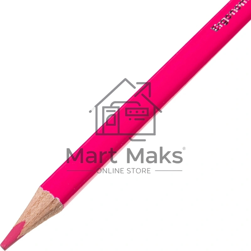 Карандаши цветные Deli EC00220 Color Emotion, трехгранный профиль, липа, 24 цвета, коробка с европодвесом (24шт)