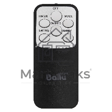Вентилятор Ballu BFF-860R черный, напольный, 45 Вт, 3 скорости, 40 см