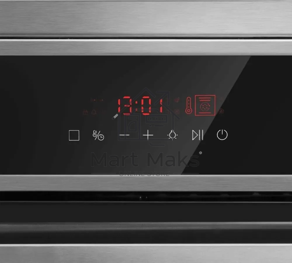 Плита электрическая Maunfeld MEC611CS10TD серебристый, конфорок 4 шт, духовка 59 л, 60 см x 85 см x 63 см