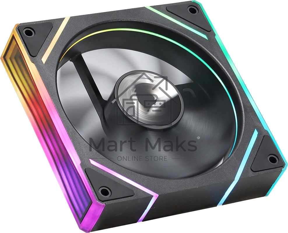 Вентилятор для корпуса Aerocool / Formula Floe Plus 12BK ARPW ARGB черный, 120 мм, 1500 об/мин, 26.8 дБ, 4 pin