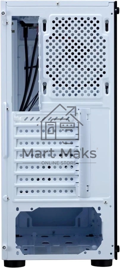 Компьютерный корпус AeroCool / Formula CL-3302W RGb белый без БП ATX 2xUSB 2.0 1xUSB 3.0 audio bott PSU