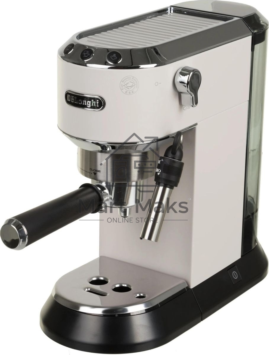 Кофеварка эспрессо DeLonghi EC685.W белый, исп. кофе - молотый/чалды, 1.1 л, 1350 Вт, 15 бар