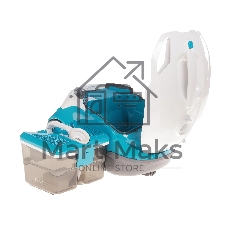 Пылесос Thomas AQUA-BOX Perfect Air Allergy Pure белый/синий, 325/1700 Вт, уборка сухая/сбор жидкости, пылесборник контейнер 2.6 л