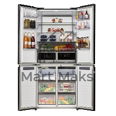 Холодильник MAUNFELD MFF190NFDGN Matt Inverter