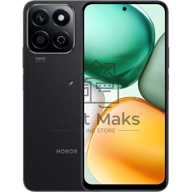 Смартфон Honor X7c, 6/128Gb, черный