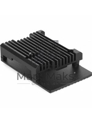 Корпус Qumo Aluminum case without fan, Raspberry Pi 3, black(RS023)